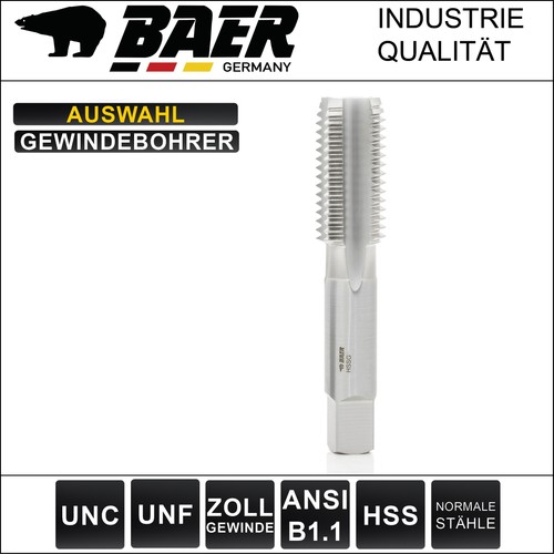 Handgewindebohrer unc unf - unc,