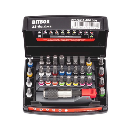 Würth bit sortiment bitbox - würth, bit-sortiment